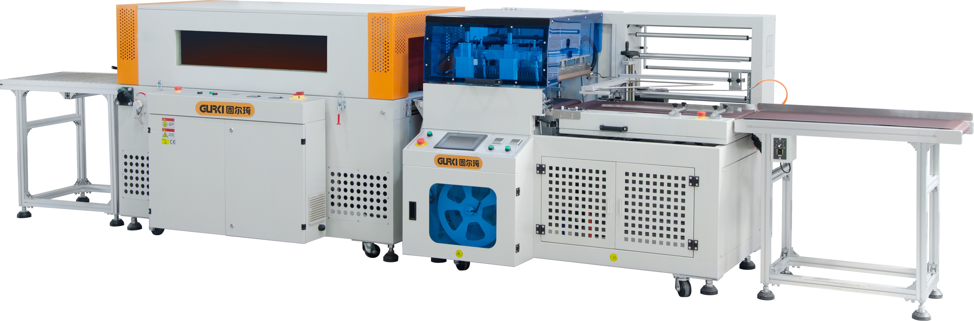 經(jīng)濟(jì)型自動(dòng)封切收縮包裝機(jī)GPL-5545DC+GPS-5030LW